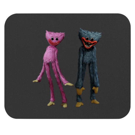 Discover Huggy Wuggy and Kissy Missy - Poppy PlaytimeActive Mouse Pads