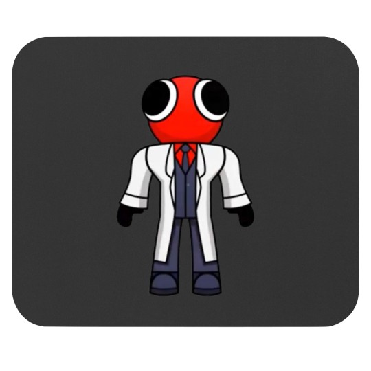 Discover Red Scientist Rainbow Friend Mouse Pads