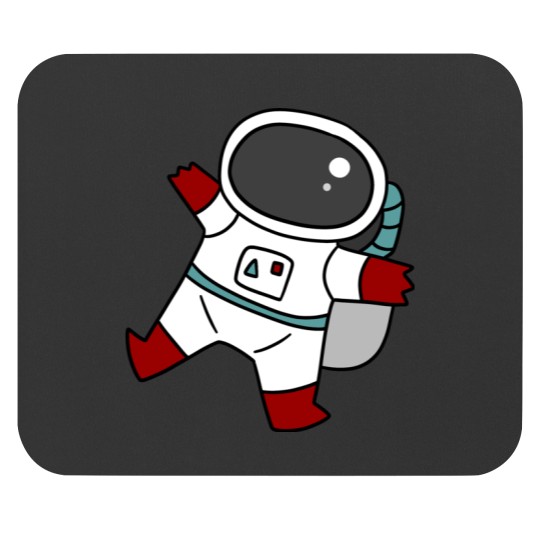 Discover Little Astronaut Mouse Pads