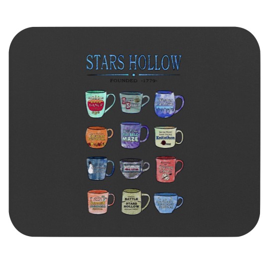 Discover Gilmore Coffee Girl Girls Mugs of Stars Hollow Annual Events Luke’s Diner Mouse Pads