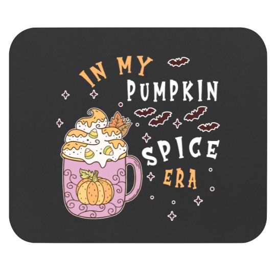 Discover In My Pumpkin Spice Era (This design comes also with different words and images) Classic Mouse Pads