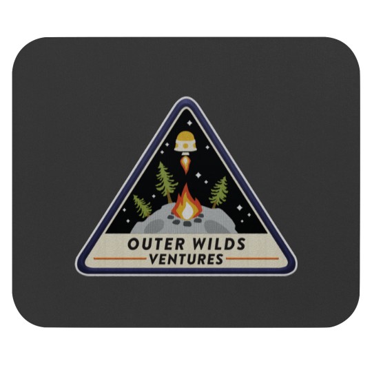Discover Outer Wilds Ventures Patch Sticker Mouse Pads