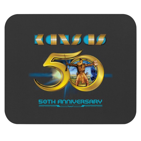 Discover Kansas Band 50th Anniversary Mouse Pads