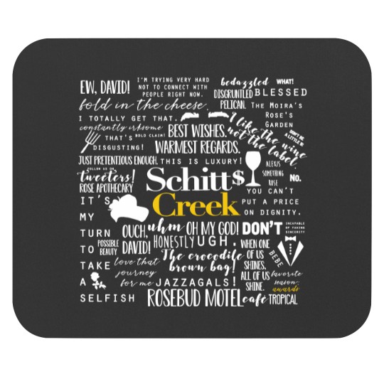 Discover Schitts Creek Memorable Quotes Mouse Pads