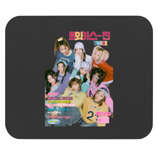 Discover Twice Kpop Vintage Style Mouse Pads