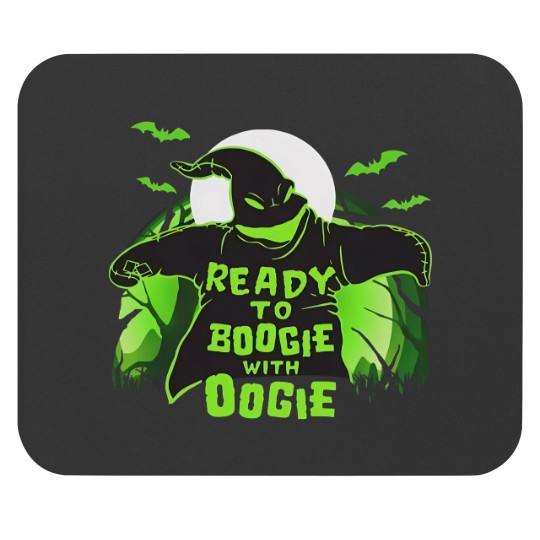 Discover Nightmare Before Christmas Boogie with Oogie Halloween Mouse Pads