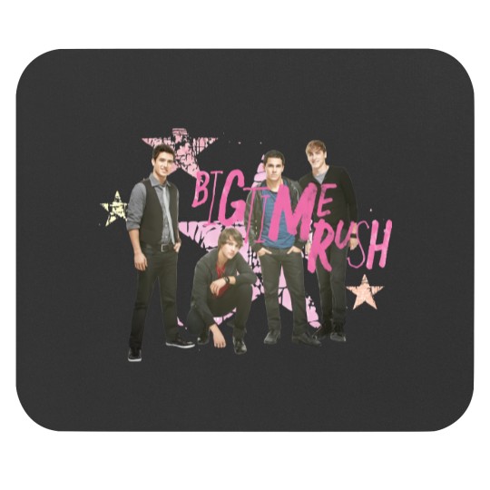 Discover Big Time Rush Star Mouse Pads - Vintage Tour Design