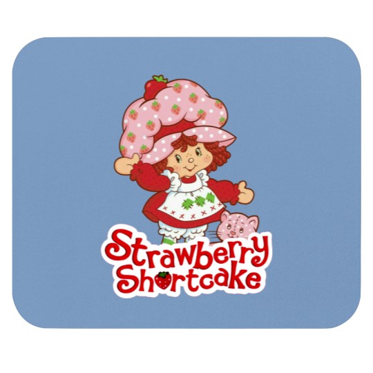 Discover Strawberry Shortcake and Cat - Strawberry Shortcake - Mouse Pads