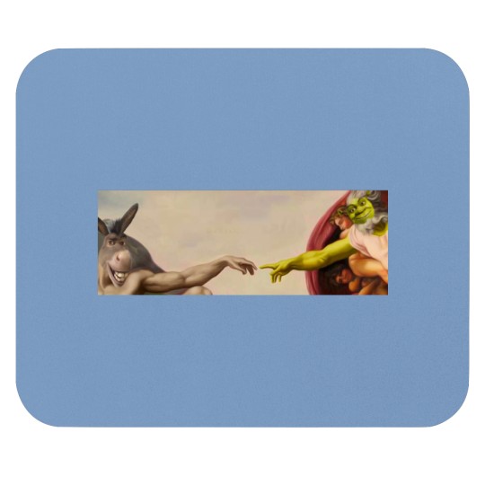 Discover Shrek hands of God Classic Mouse Pads, Love Shrek Mouse Pads