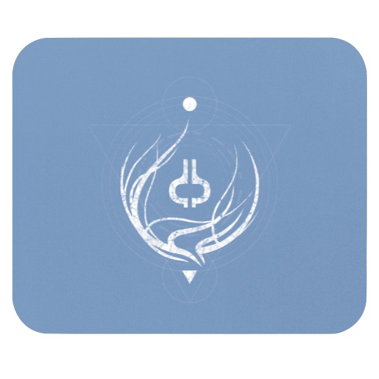 Discover Destiny 2 Root of Nightmares Raid White Logo Mouse Pads