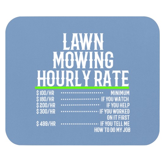 Discover Lawn Mowing Hourly Rate | Essential Mouse Pads