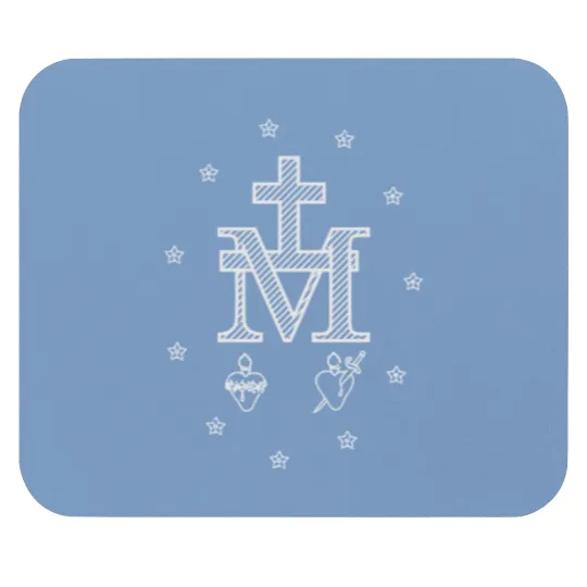 Discover Miraculous Medal Medal Of Our Lady Grace Catholic Gift Mouse Pads