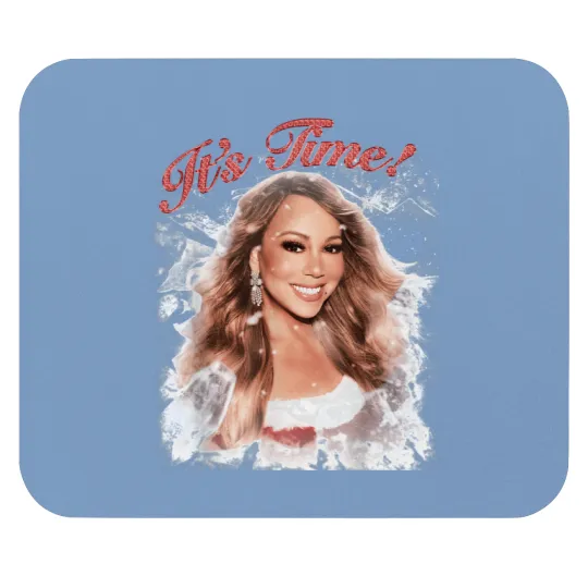 Discover Mariah Carey It's Time Mouse Pads, Mariah Carey Merry