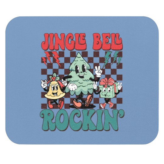 Discover Jingle Bell Rockin Mouse Pads,Its The Most Wonderful Time Of The Year