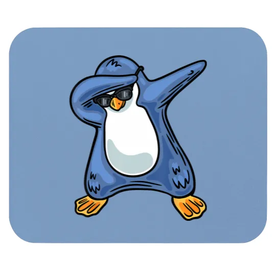 Discover funny penguin, cute penguin lover, penguin t Mouse Pads