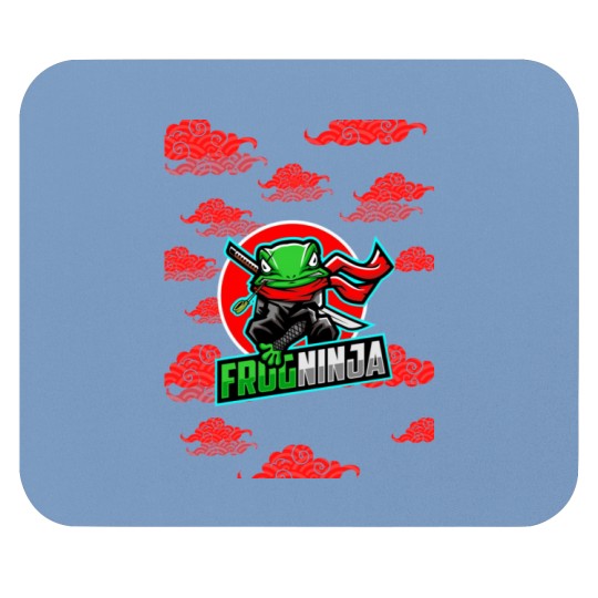 Discover Red Cloud Japanese Frog Ninja aniime Mouse Pads