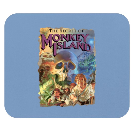 Discover The Secret of Monkey Island Mouse Pads