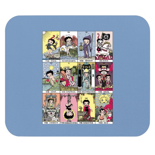 Discover Betty Boop Tarots - Pattern Mouse Pads