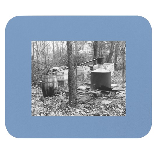 Discover Moonshine Still in the Woods 1931 Vintage Photo65 Mouse Pads