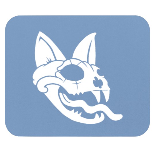Discover Lovejoy Cat Skull Mouse Pads