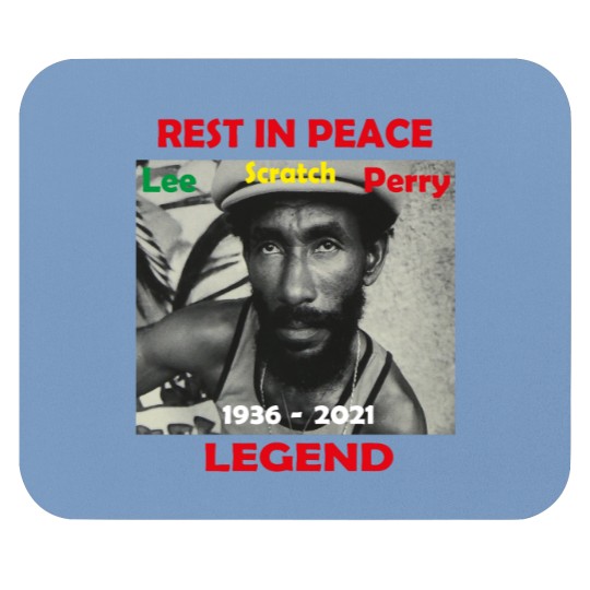 Discover RIP Lee Scratch Perry Mouse Pad
