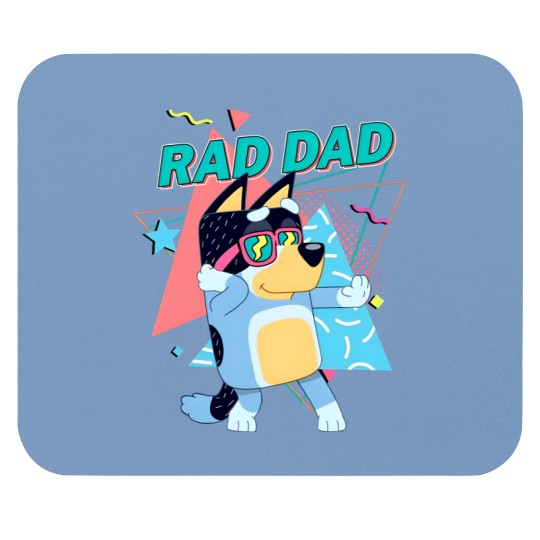 Discover BlueyDad Rad Dad Mouse Pads