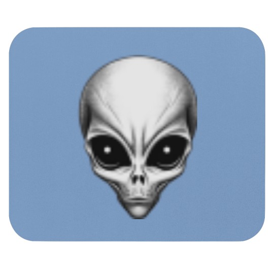 Discover Alien face Mouse Pads