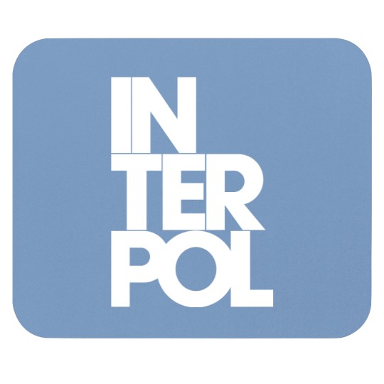 Discover Interpol Band Logo Mouse Pads