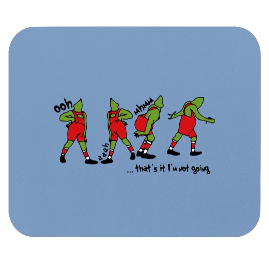 Discover Embroidered That's It I'm Not Going Embroidered Mouse Pads, Funny Greenchmas Cute Christmas Mouse Pads, Christmas Gifts