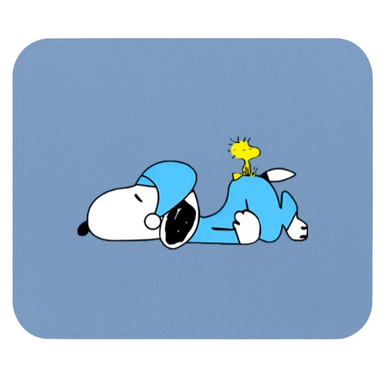 Discover Snoopy Sleeping - Snoopy - Mouse Pads