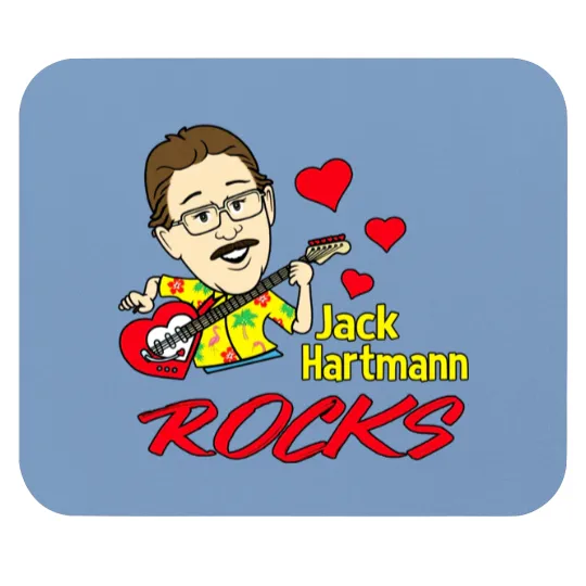 Discover Jack Hartmann Rocks Short Sleeve Gift \ Mouse Pads