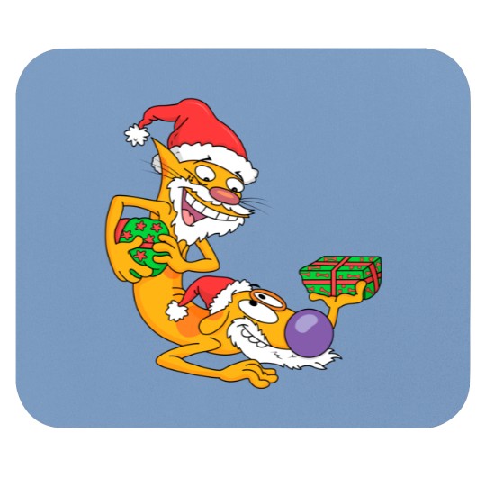 Discover catdog xmas Graphic Mouse Pads