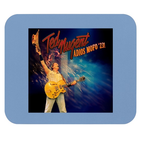 Discover Ted Nugent Tour 2023 Mouse Pads - Adios Mofo