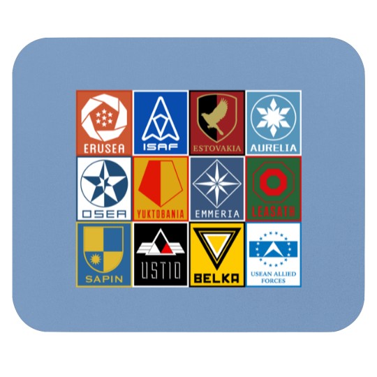 Discover Ace Combat Strangereal Roundels Mouse Pads