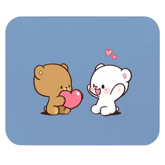 Discover milk and mocha bear Mouse Pads