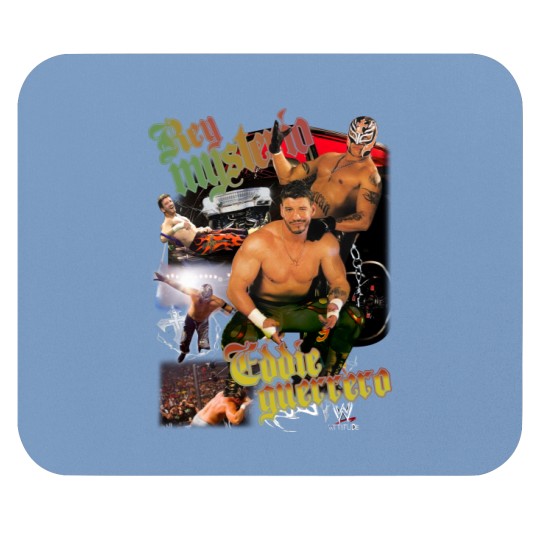 Discover Limited Rey Mysterio x Eddie Guerrero Vintage 90s Mouse Pads