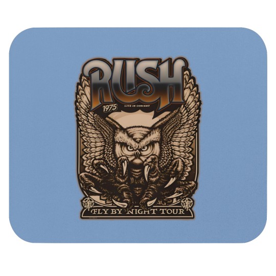 Discover Rush Band Unisex Softstyle Mouse Pads