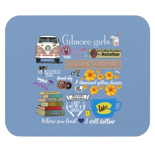 Discover Vintage Stars Hollow Mouse Pads, Gilmore Girls Mouse Pads