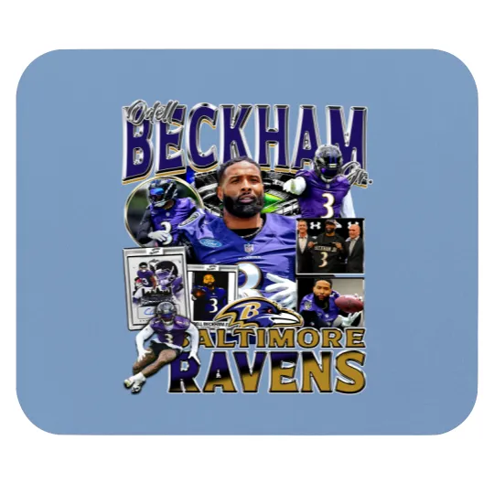 Discover Vintage 90s Graphic Style Odell Beckham Jr Mouse Pads, Odell Beckham Jr Vintage Mouse Pads, American Football Gift