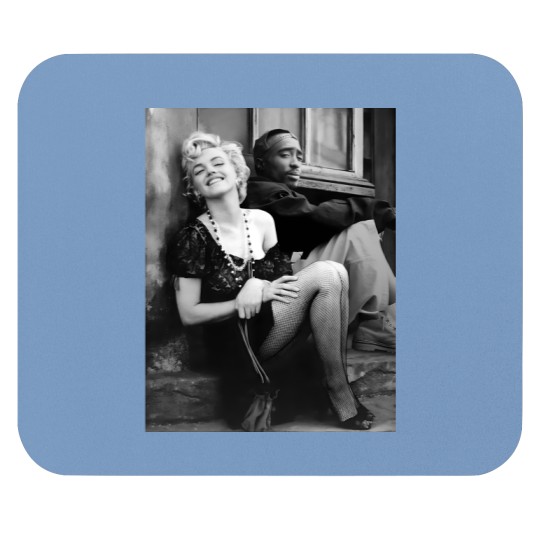 Discover Tupac Marilyn Monroe Hiphop Legend Mouse Pads
