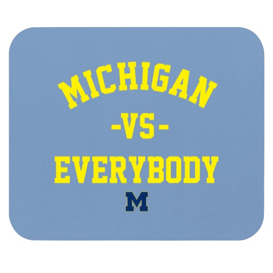 Discover Roman Wilson Michigan Vs Everybody Mouse Pads, Mouse Pads
