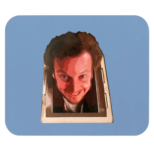 Discover Home Alone Marv Doggy Door Classic Mouse Pads