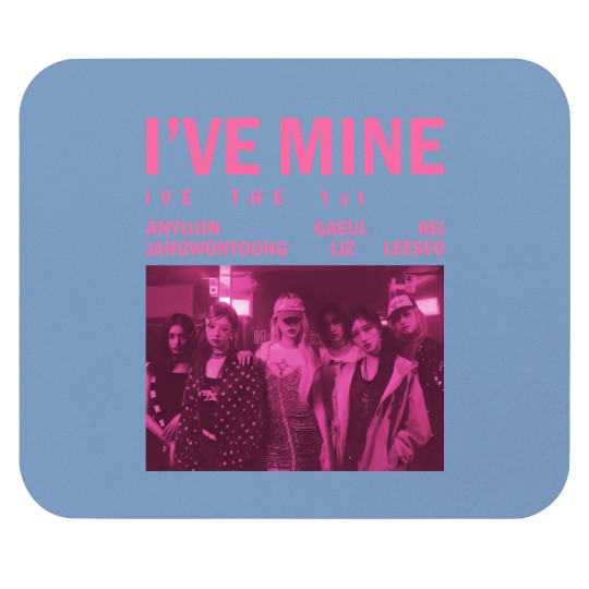 Discover Ive Mine The 1st Mouse Pad - Vintage Kpop Graphic Desk Accessory