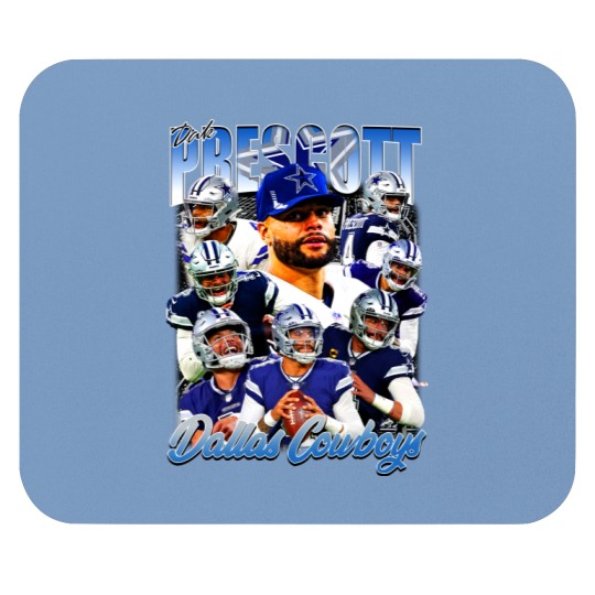 Discover Vintage 90s Graphic Style Dak Prescott Mouse Pads Football Mouse Pads