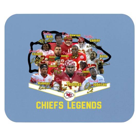 Discover Football Legend Mouse Pads, Football Mouse Pads, Vintage Chiefs