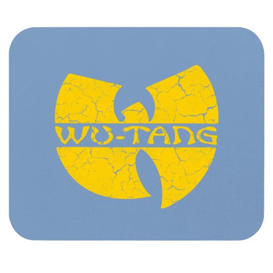 Discover Wutang with Text - Grunge - Wutang - Mouse Pads