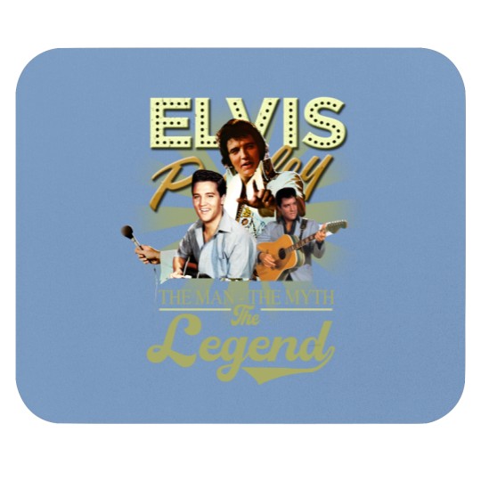 Discover Elvis Mouse Pads Mouse Pads, Elvis The Man The Myth The Legend