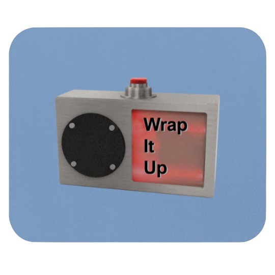 Discover It's The Wrap It Up Box! Mouse Pads Clock Mouse Pads