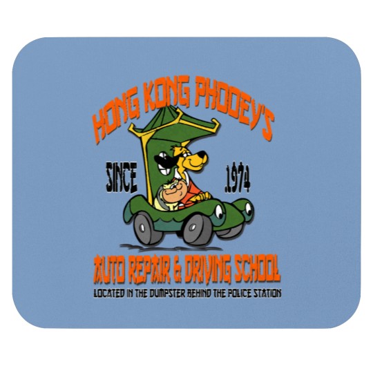 Discover Hong Kong Phooey's Auto Repair _amp_ Driving School Mouse Pads