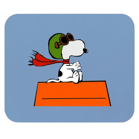 Discover Snoopy Pilot Mouse Pads